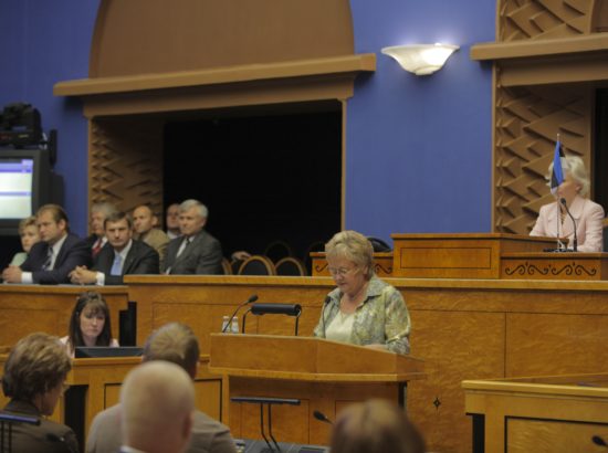 Riigikogu sügisistungjärgu avaistung, 2007